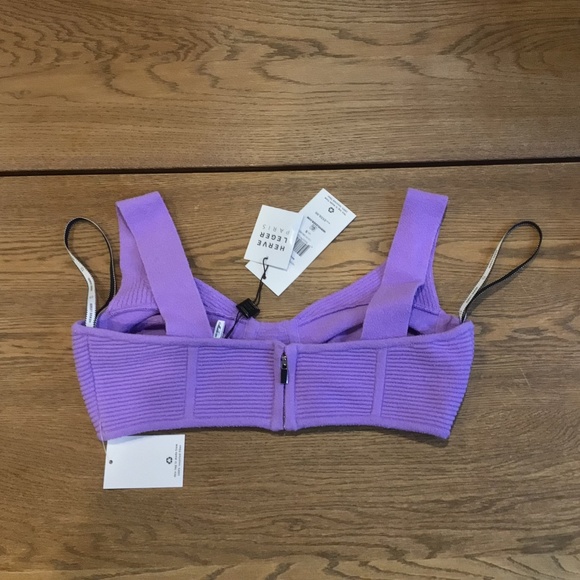 Brand New! Herve Leger BOUCLE BRA TOP - Picture 4 of 8